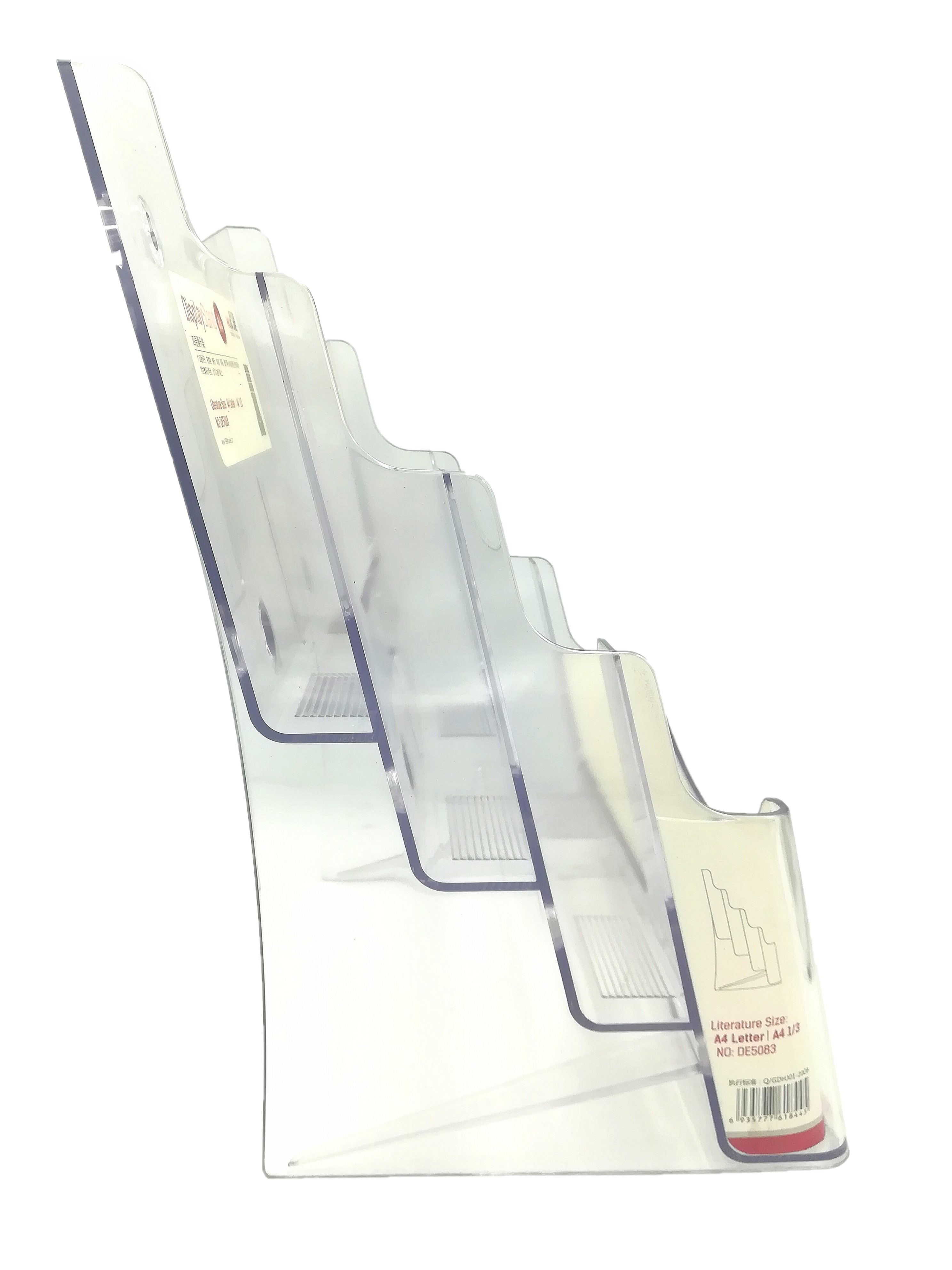 DE5082 A5 4 layer acrylic display stand